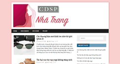 Desktop Screenshot of cdspnhatrang.edu.vn